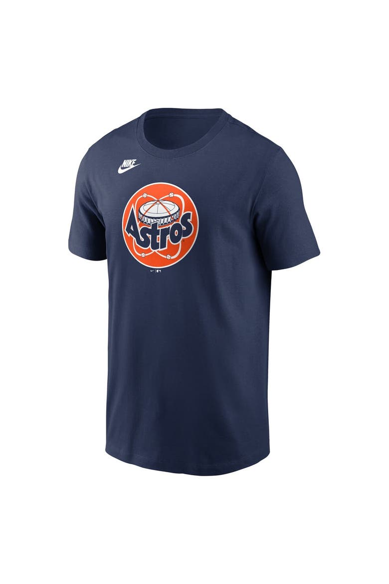 Men's Nike Navy Houston Astros Cooperstown Collection Team Logo T-Shirt, Alternate, color, Navy