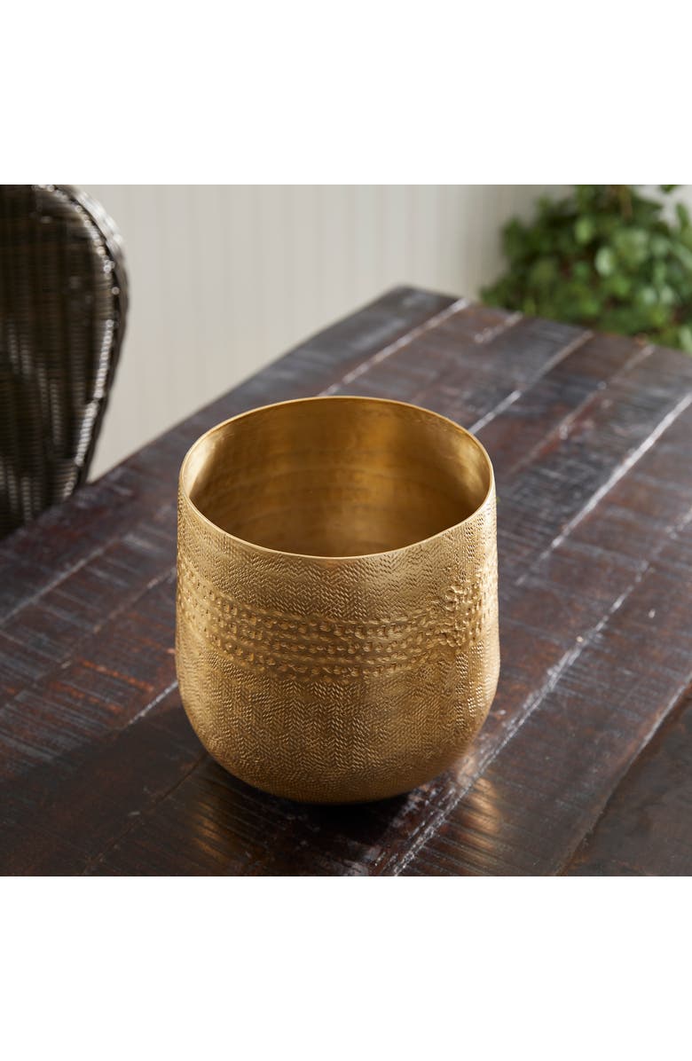 Napa Home & Garden Emberlynn Cachepot, Alternate, color, Gold