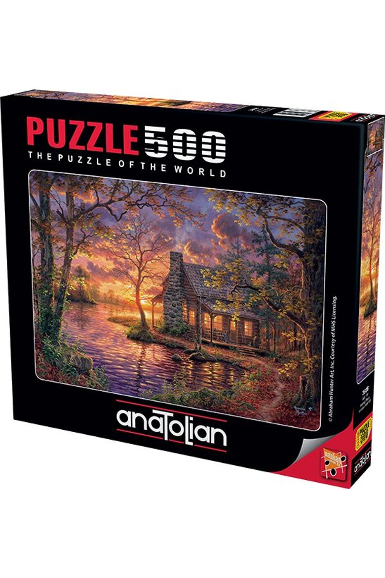 Hiding Place 500 piece Jigsaw Puzzle for Adults, Alternate, color, Multicolor