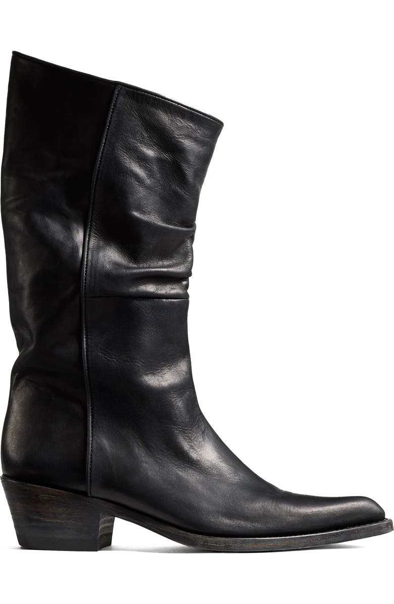 Khaite Clive Western Boot, Alternate, color, 200 Black