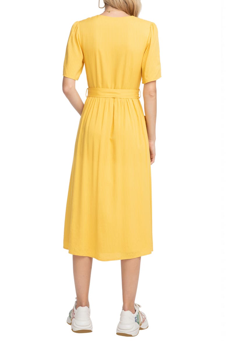 Charli A-Line Dress, Alternate, color, SUNFLOWER YELLOW
