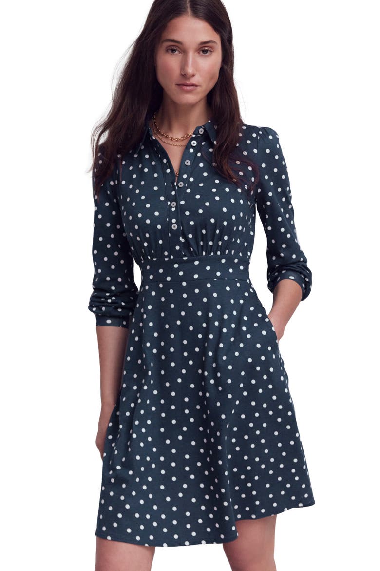 boden easy jersey shirt dress Hattie Jersey T - shirt Dress - Denim Blue