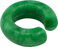 seree Abby Single jade cuff earring