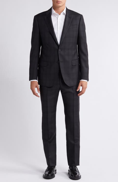 Plaid Virgin Wool Suit
