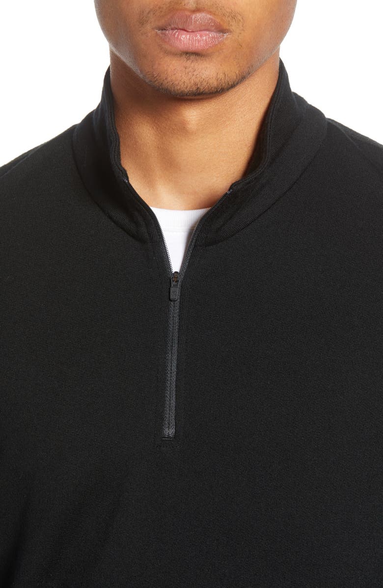 Reigning Champ Merino Terry Half Zip Pullover, Alternate, color, 
