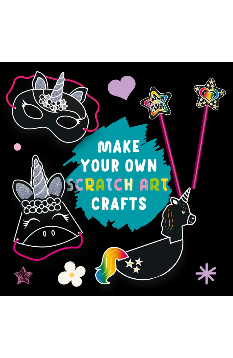 book 'n' app pApplishing house Scratch & Glitter Activity Book, Alternate, color, Multicolored