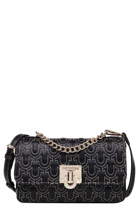 True Religion Horseshoe Quilted Crossbody Bag