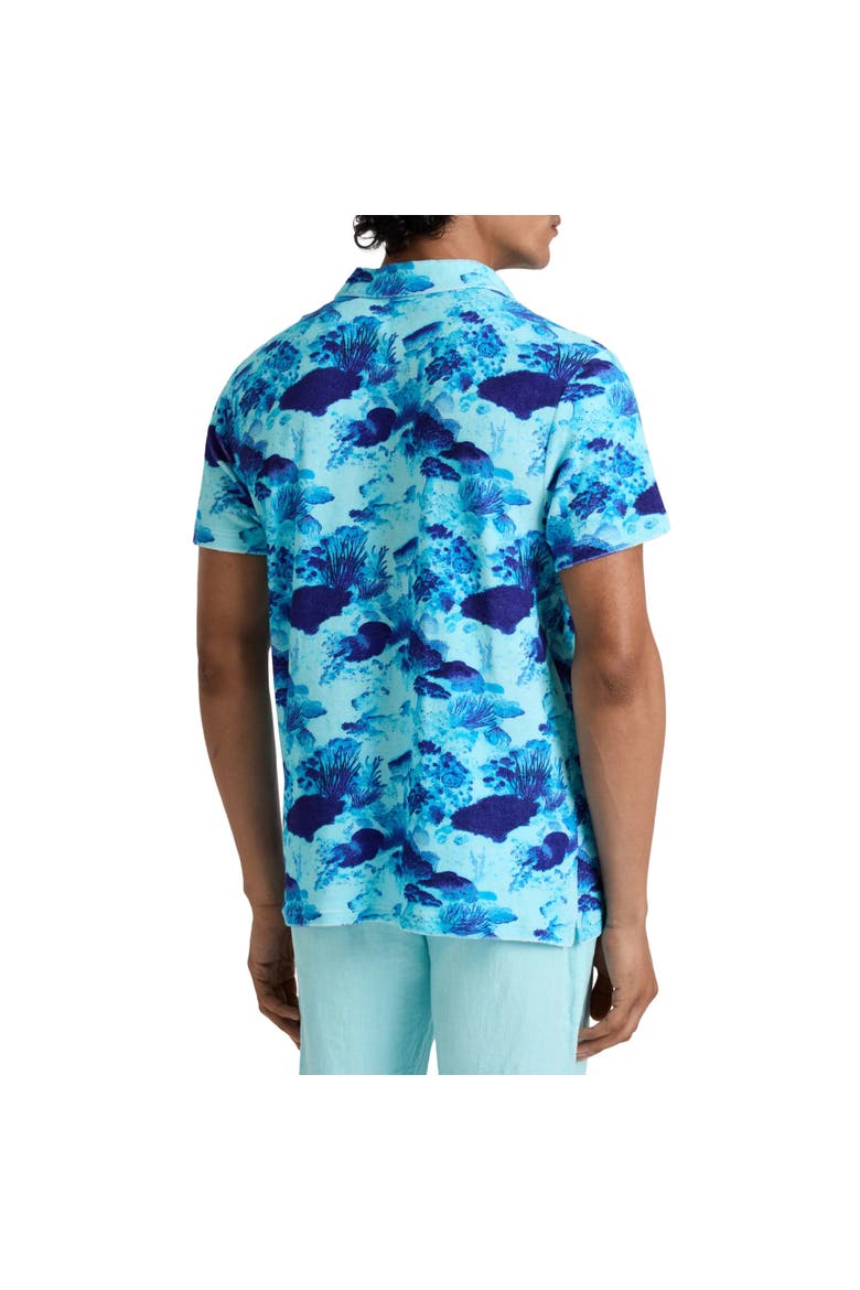 Men Terry Polo Coral Reef, Alternate, color, Oxygen