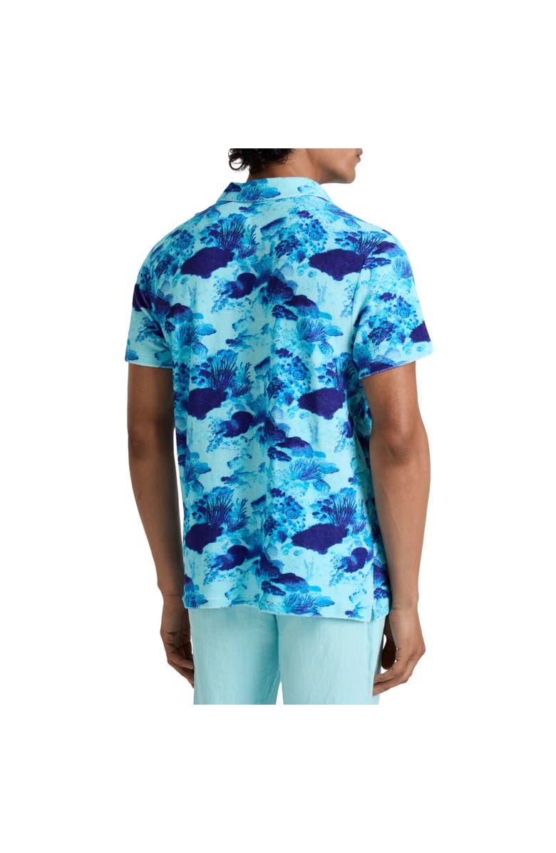 Vilebrequin Men Terry Polo Coral Reef, Alternate, color, Oxygen