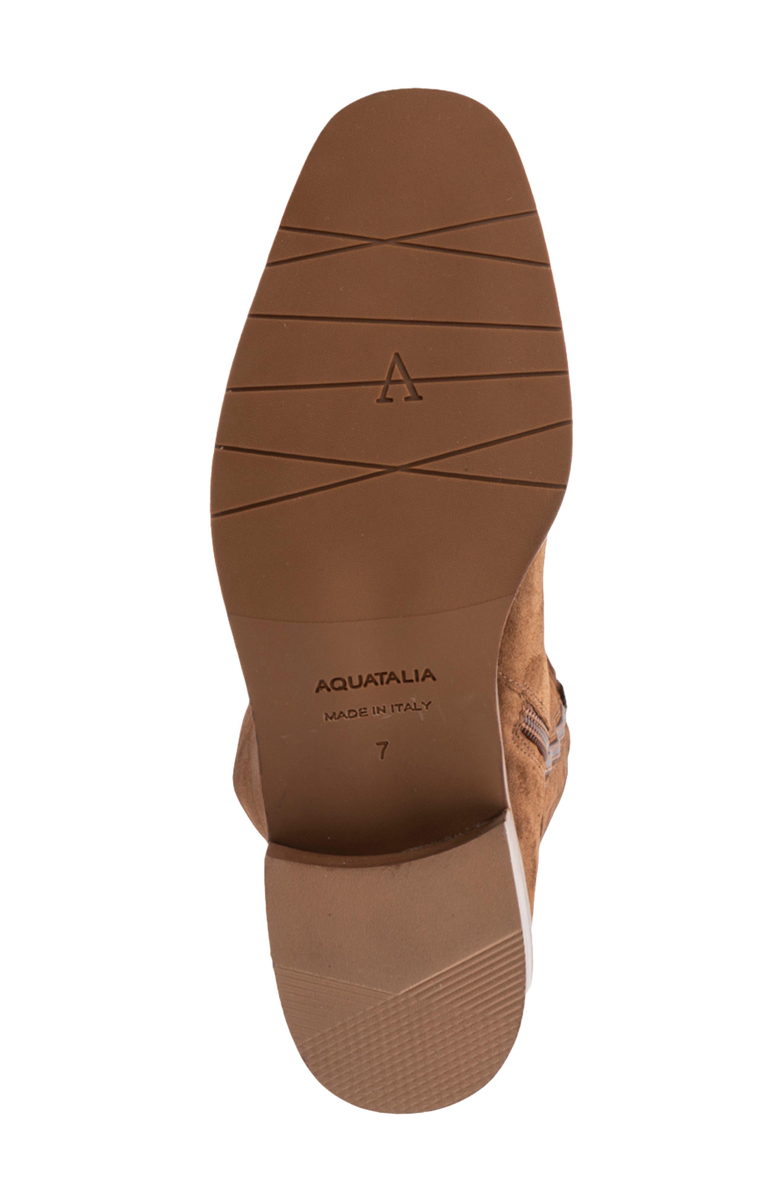 Aquatalia Luxe Suede Knee High Boot, Alternate, color, 