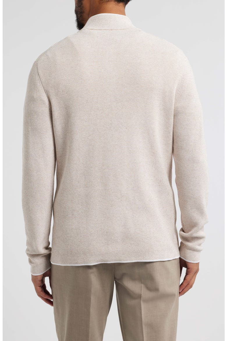 Daulac Quarter Zip Pullover, Alternate, color, SAND