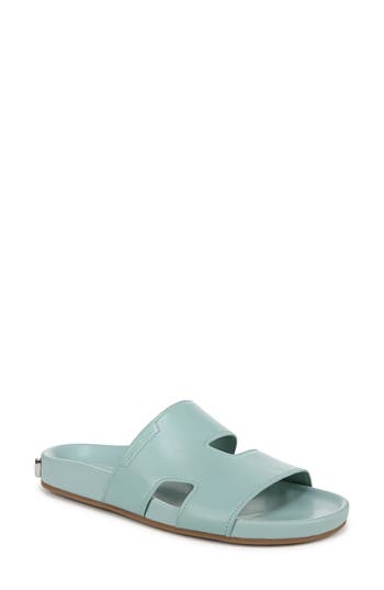 Franco Sarto Britt Slide Sandal In Blue