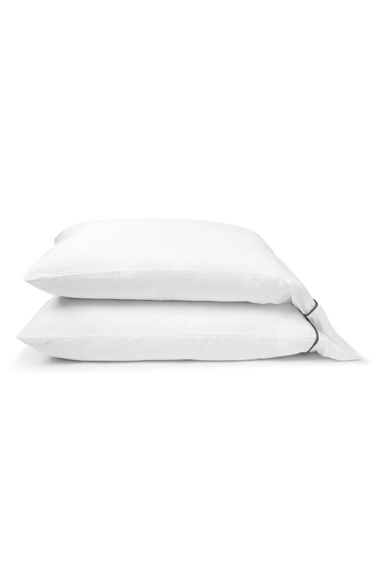 Pom Pom at Home Sheena Set of 2 Sateen Pillowcases, Main, color, Midnight