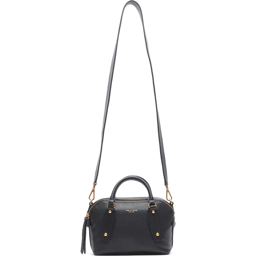 Rag & Bone Gramercy Small Satchel Bag In Black
