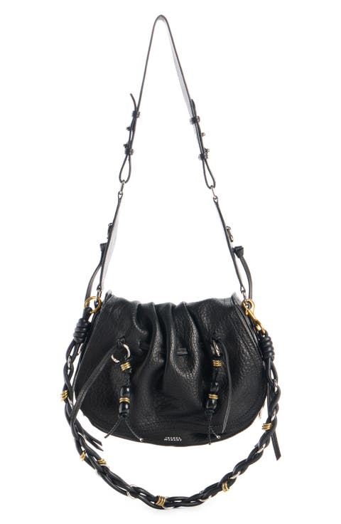 Bolton Bubble Pebbled Leather Hobo Bag