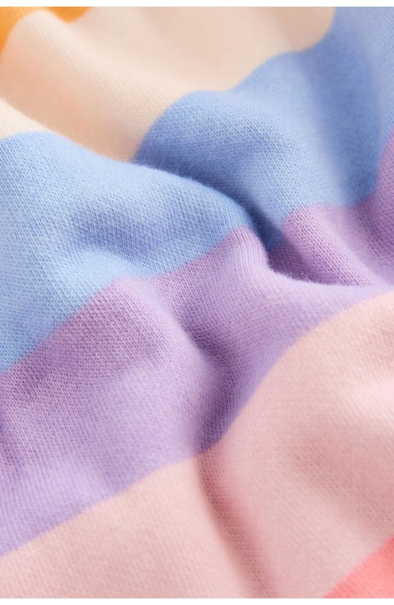 NEXT Kids' Stripe Long Sleeve Drop Waist Dress, Alternate, color, Multi