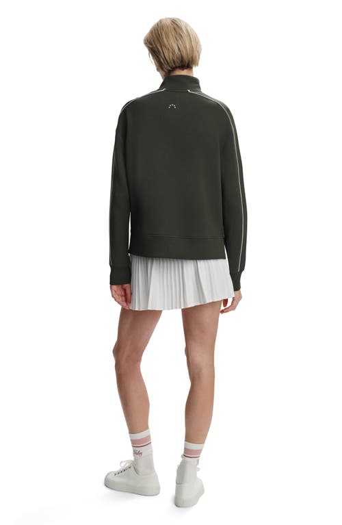 Varley Kirsi Half-zip Sweatshirt In Deep Ivy