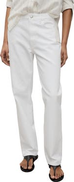 MANGO Straight Leg Jeans