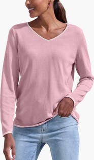 LASCANA Contrast Trim Sweater