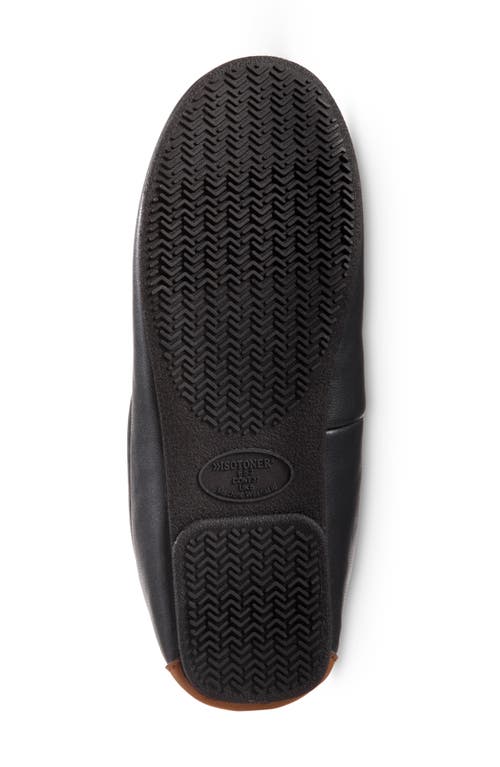 Isotoner Vivienne Faux Fur Lined Loafer In Black