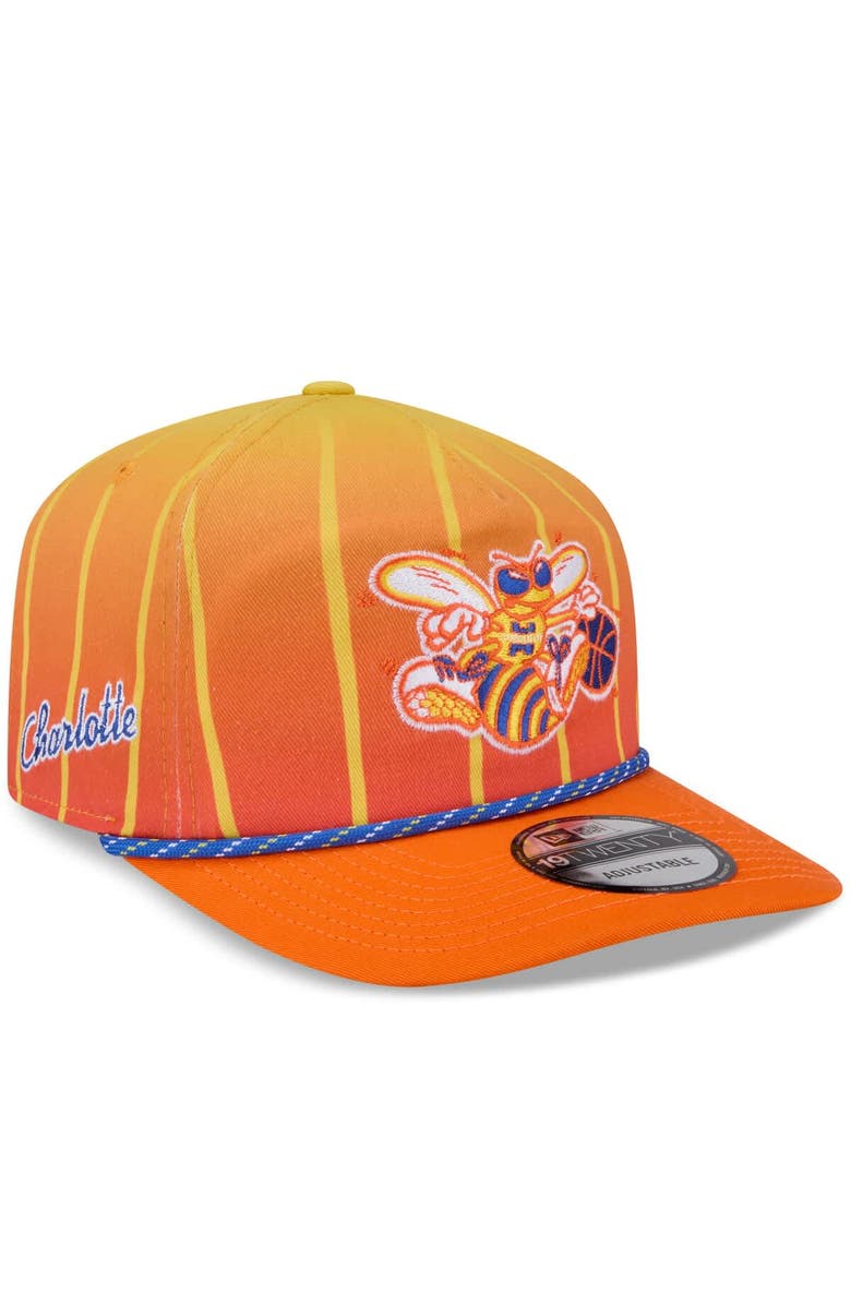 New Era Men's New Era Orange Charlotte Hornets 2025/26 City Edition 19TWENTY Adjustable Hat, Main, color, Orange