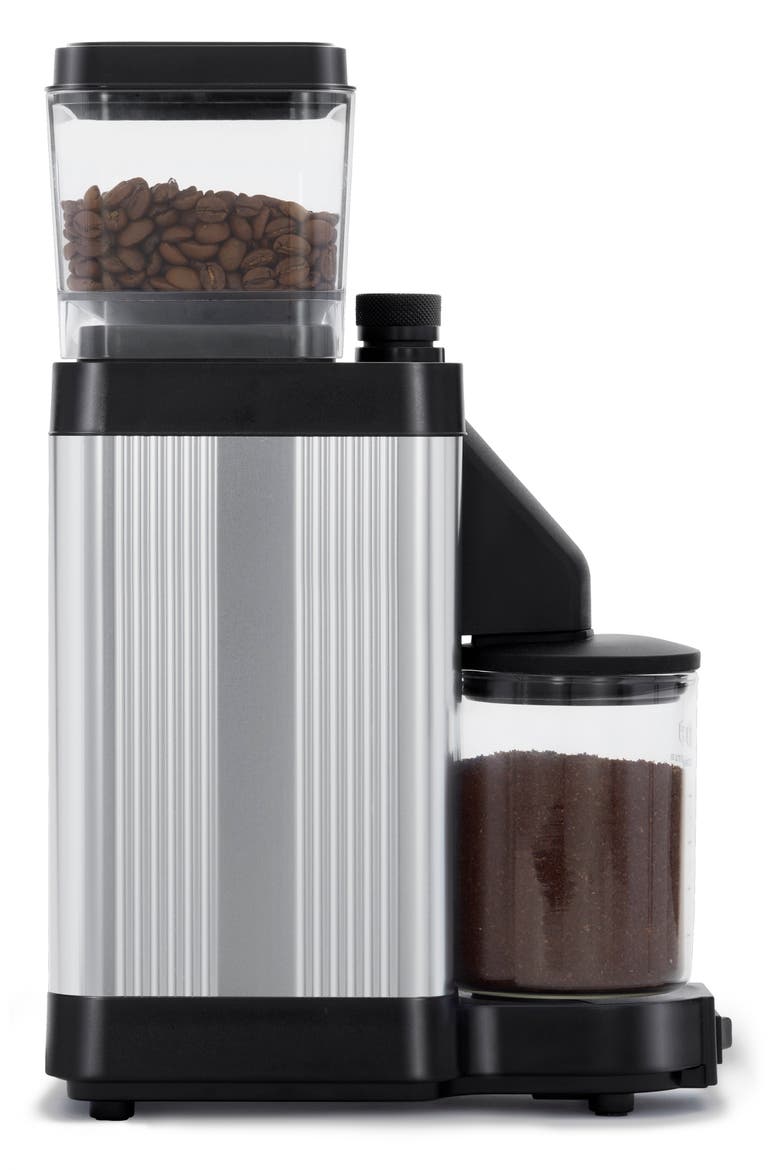 KM5 Burr Coffee Grinder, Alternate, color, POLISHED SILVER