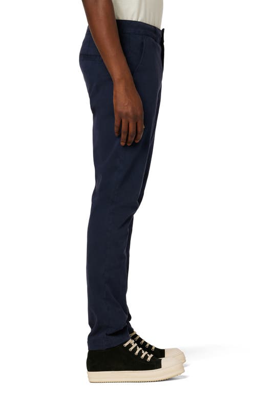 Hudson Jeans Slim Straight Leg Chinos In Blue