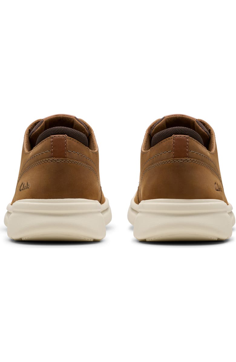 Clarks<sup>®</sup> Bradley Plain Toe Shoe, Alternate, color, Light Brown Leather