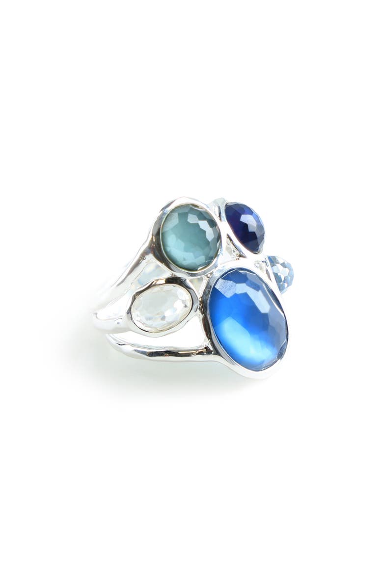 Wonderland Five-Stone Ring, Main, color, SAVOY