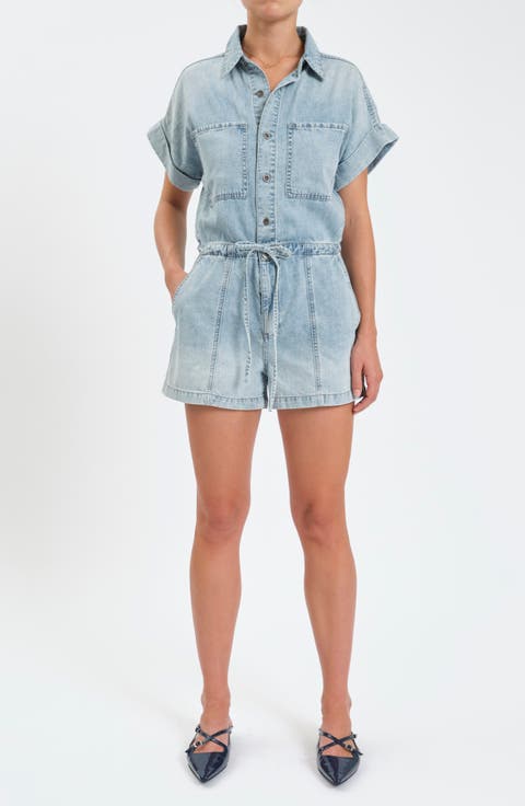 Surfside Denim Romper