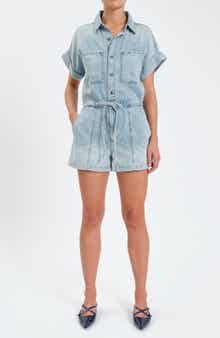 DAZE Surfside Denim Romper