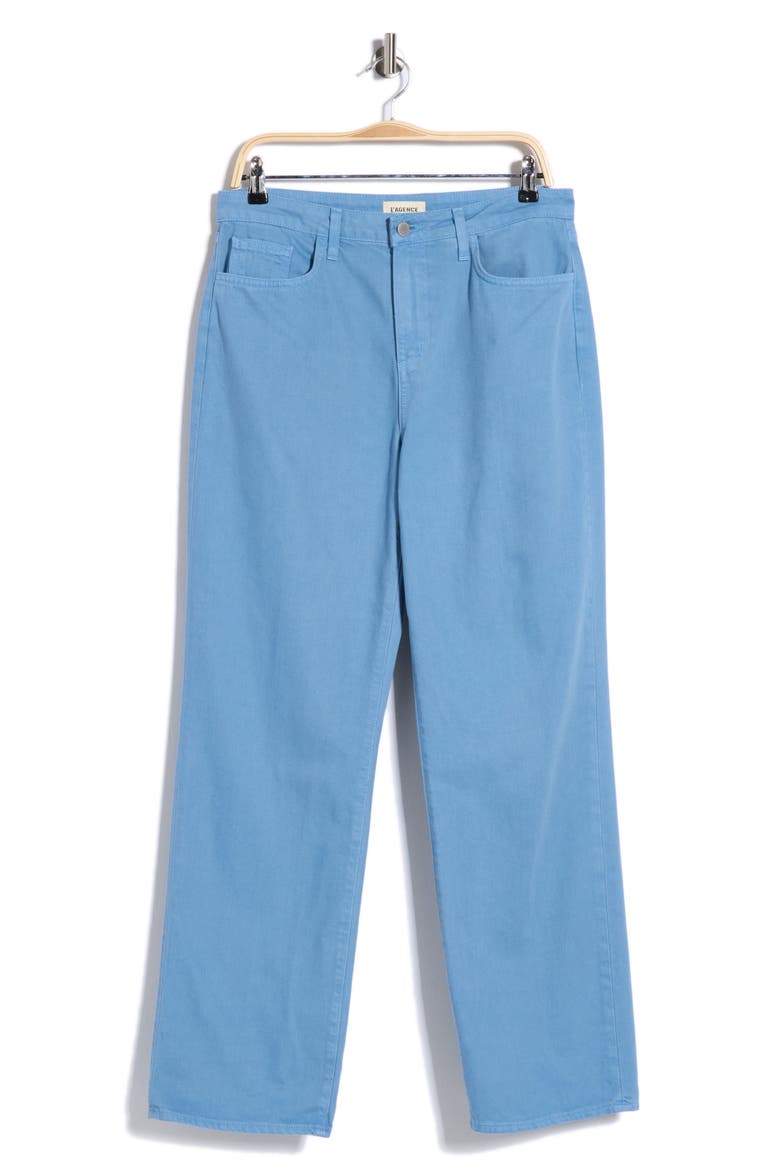 Jones High Waist Stovepipe Straight Leg Jeans, Alternate, color, HARBOR BLUE