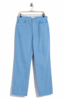 Jones High Waist Stovepipe Straight Leg Jeans