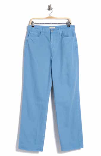 Jones High Waist Stovepipe Straight Leg Jeans