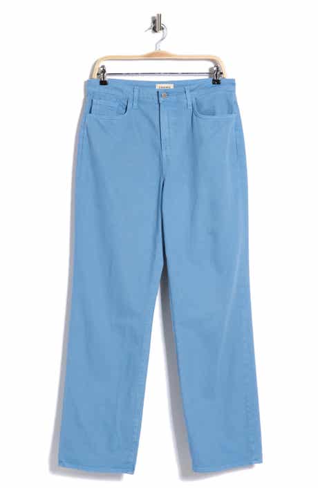 Jones High Waist Stovepipe Straight Leg Jeans