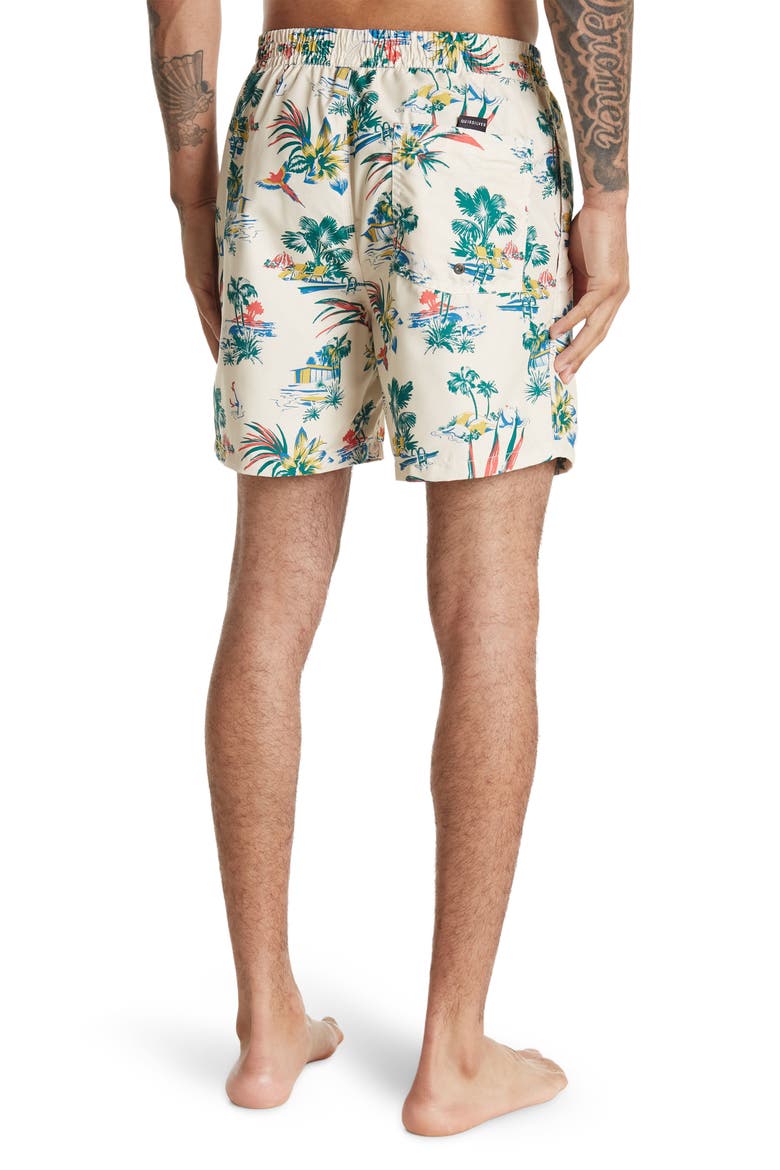 Vacancy Volley Board Shorts, Alternate, color, ANTIQUE WHITE