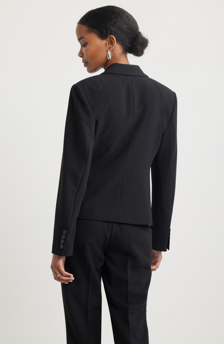 Nordstrom The Hanna Slim Fit Blazer, Alternate, color, Black