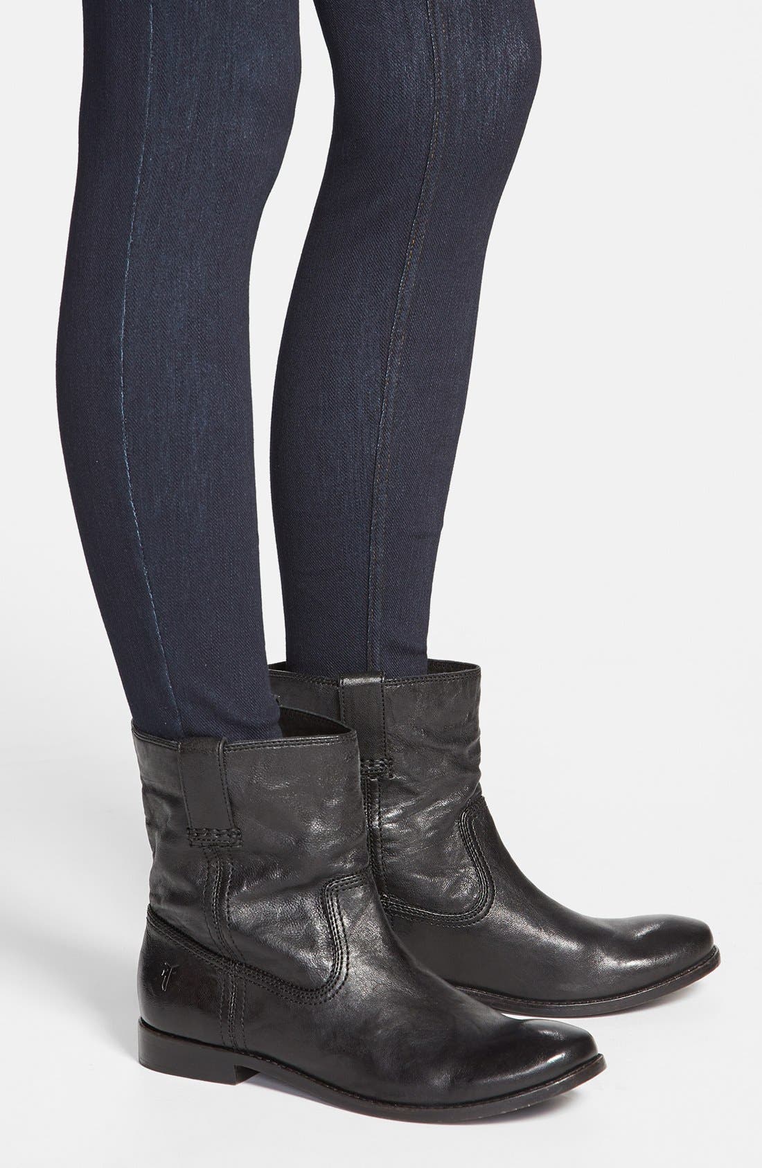 Frye 'Anna - Shortie' Leather Boot, Alternate, color, 