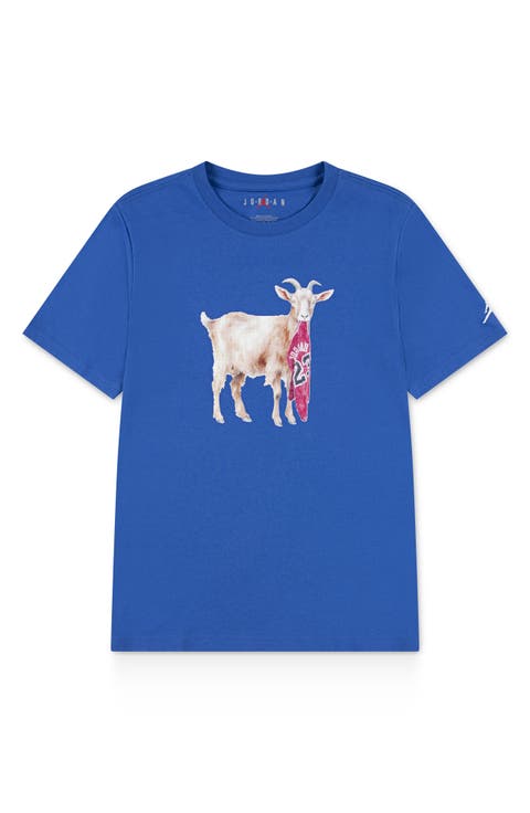 Kids' GOAT Crewneck T-Shirt (Big Kid)