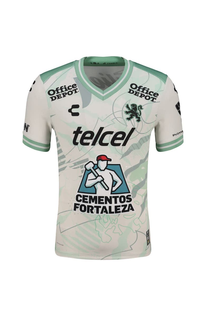 CHARLY Men's Charly  Gray Club Leon 2025/26 Away Authentic Jersey, Alternate, color, Gray