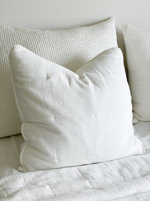 ANAYA ANAYA EASY COTTON GAUZE EURO PILLOW WITH DOWN INSERT 