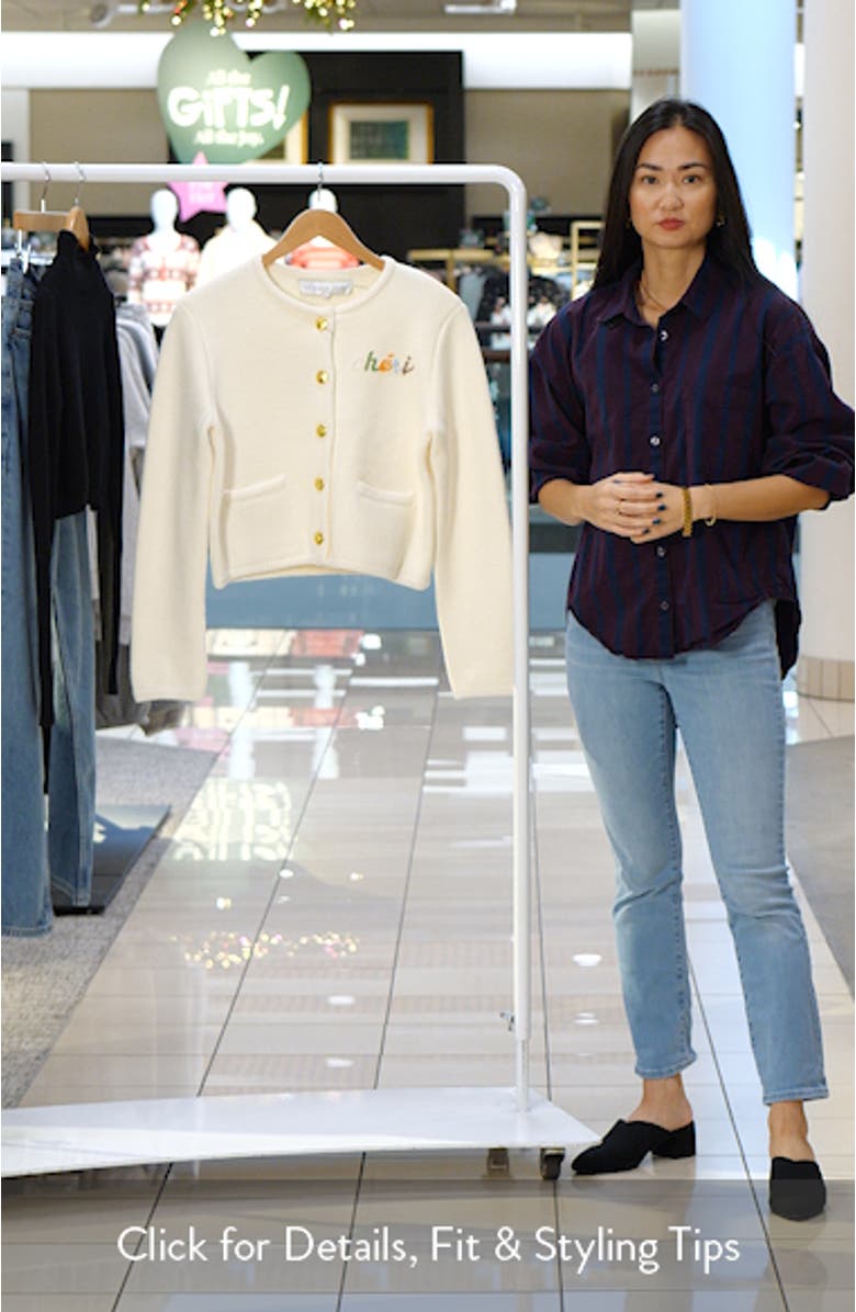 Cheri Beaded Cardigan, sales video thumbnail