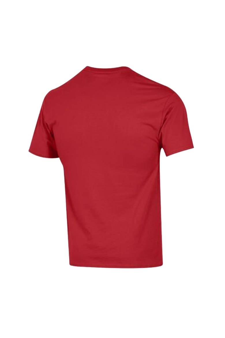 Men's Champion Scarlet San Francisco 49ers Arch Over Logo T-Shirt, Alternate, color, Scarlet