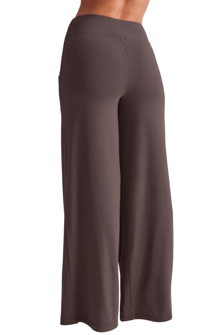 Wide Leg Lounge Pants, Alternate, color, ESPRESSO