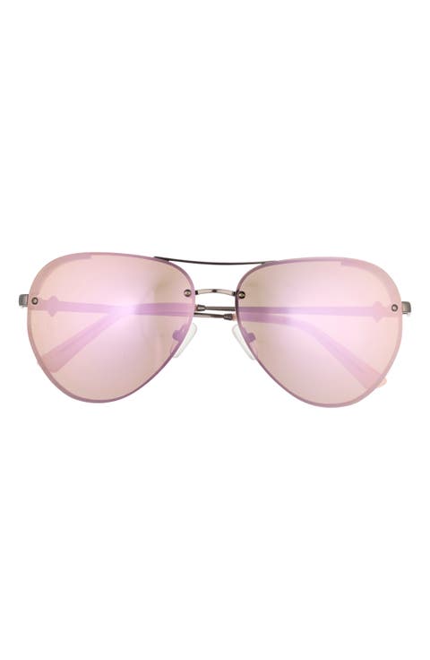 60mm Aviator Sunglasses