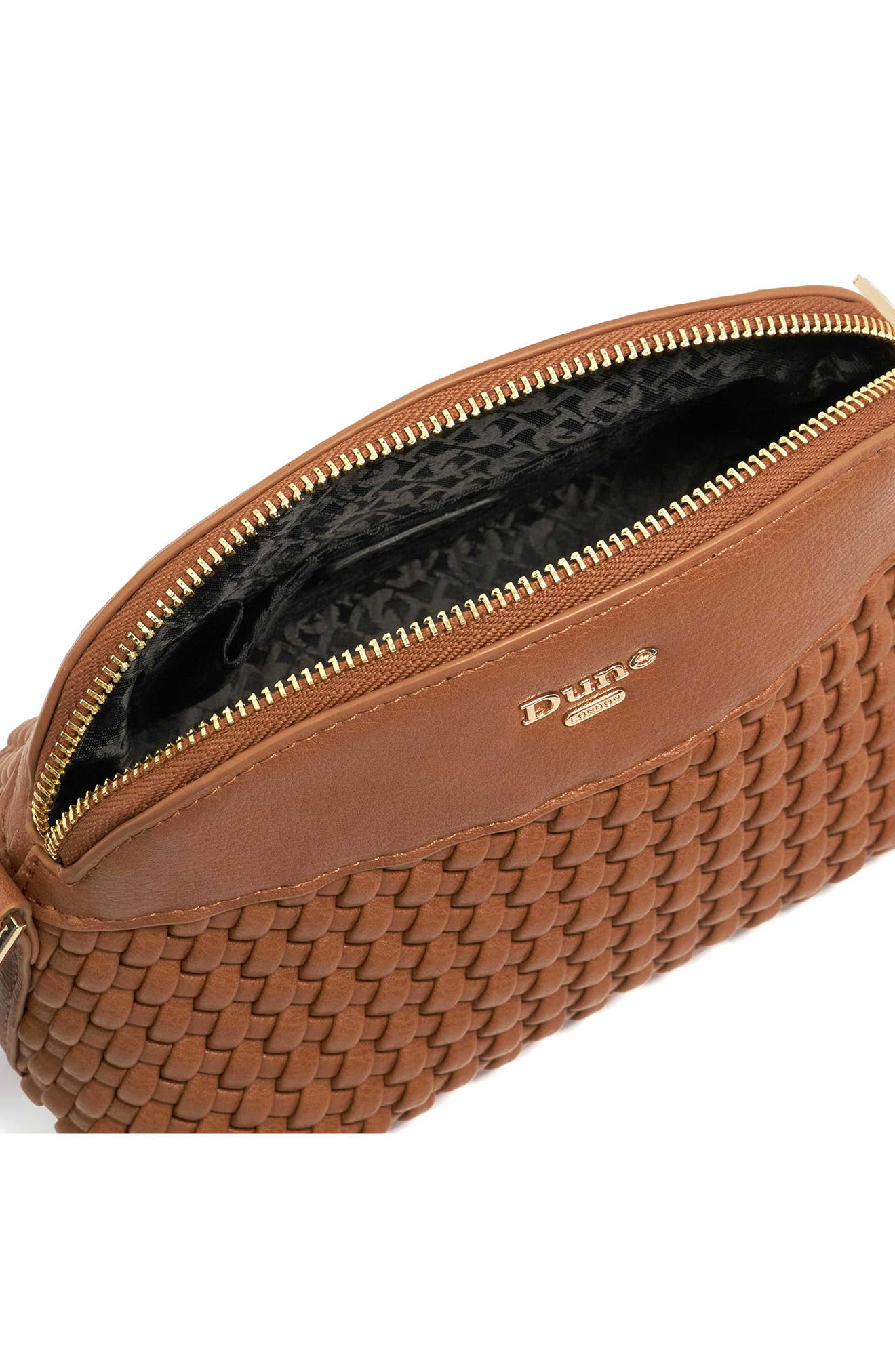 Dune London Distinct Faux Leather Crossbody Bag, Alternate, color, 