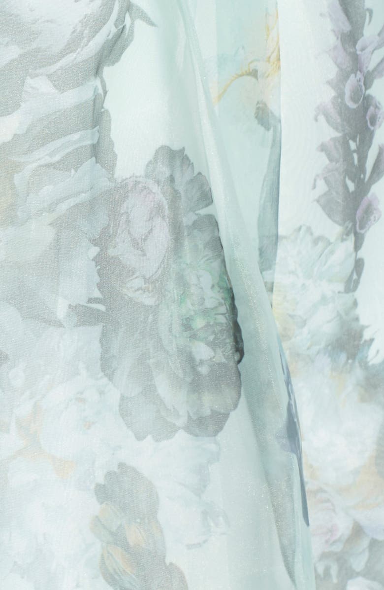 Ted Baker London 'Roshini Torchlit' Print Midi Skirt, Alternate, color,