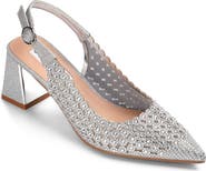 LADY COUTURE Bonnie Slingback Pointed Toe Pump