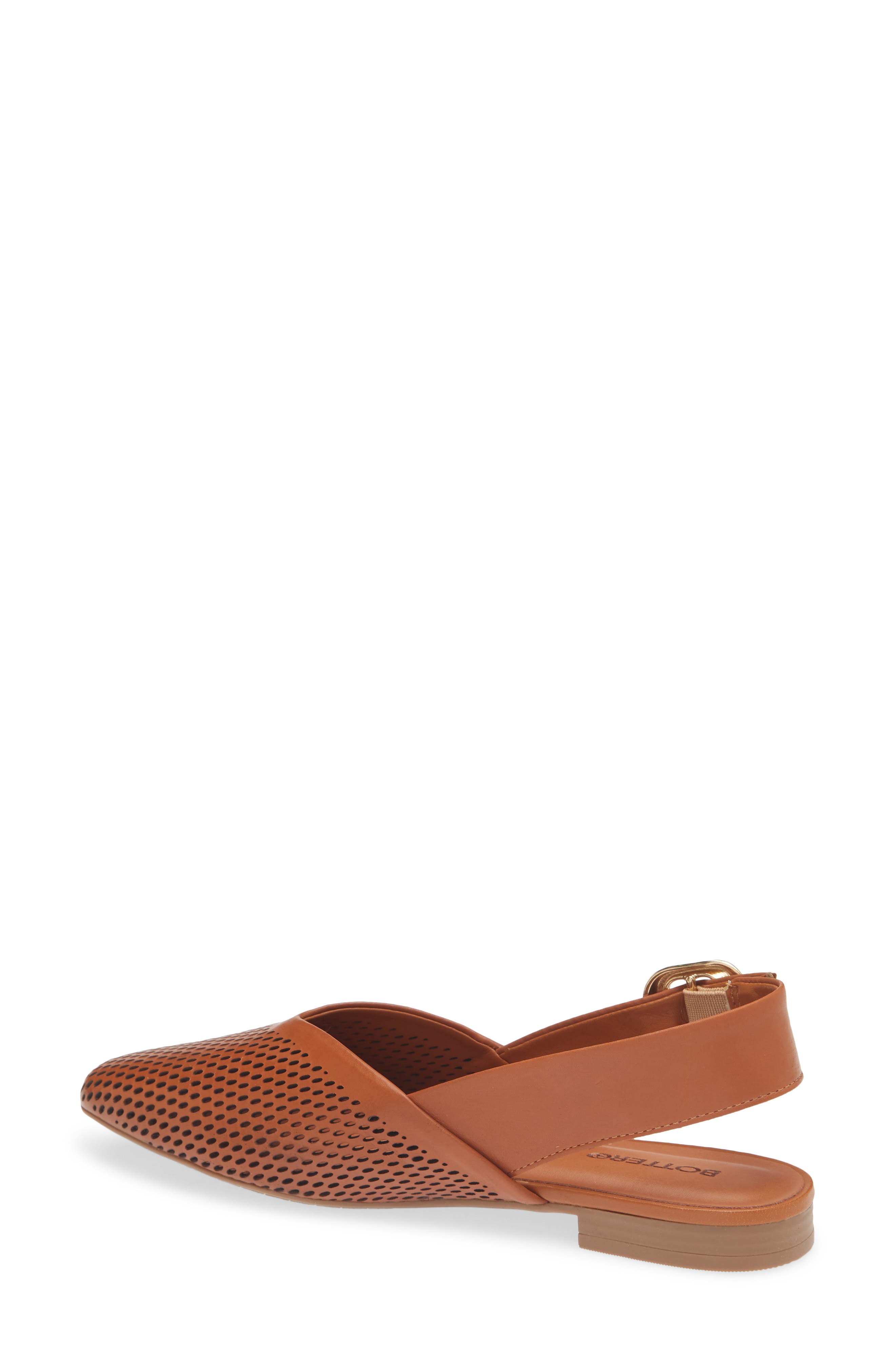 Bottero Belted Slingback Flat, Alternate, color, 