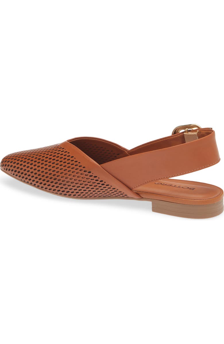Bottero Belted Slingback Flat, Alternate, color,